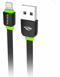 CABO LIGHTNING 2.0 AM X USB 1M PRETO CB-110BK