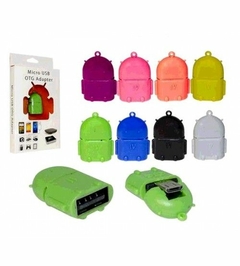 ADAPTADOR MINI V8 PARA USB FEMEA OTG - FORMATO ANDROID