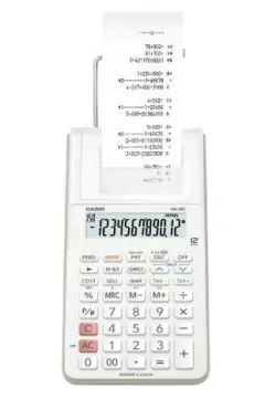 CALCULADORA C/BOBINA HR-8RC-WE-B-DC BR - - comprar online