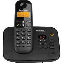 TELEFONE SEM FIO INTELBRAS TS3130 COM SECRETARIA ELET. PRETO