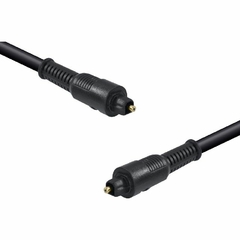 CABO DE AUDIO EM FIBRA OPTICA MACHO X MACHO 3M - comprar online