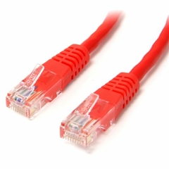 PATCH CORD 5M CAT6 VERMELHO PLUSCABLE