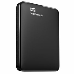 HD EXTERNO 1TB WESTERN DIGITAL ELEMENTS PRETO PORTATIL USB - comprar online