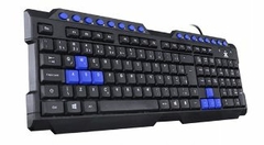 TECLADO VINIK DRAGON V2 1.8M PRETO/AZUL GT102