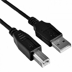 CABO USB 2.0 AM X BM 1,8M PRETO PC-USB1801