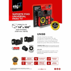 SUPORTE FIXO ELG GENIUS UNIVERSAL - Baroni Informática