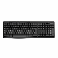 TECLADO LOGITECH K270 SEM FIO PRETO PADRAO BRASIL