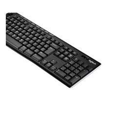 TECLADO LOGITECH K270 SEM FIO PRETO PADRAO BRASIL - comprar online