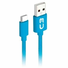 CABO TIPO C USB 2.0 AM X USB 1M AZUL CB-C11BLX