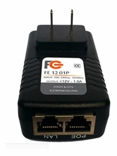 FONTE ELETRONICA POE 12V 1A FE1201P FC FONTES