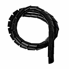 ORGANIZADOR DE CABOS SPIRAL TUBE 2M (12,7MM) 1/2 PRETO HELLE