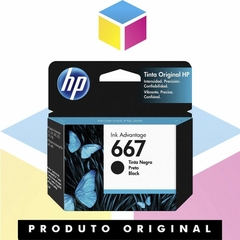 CARTUCHO DE TINTA HP667 3YM79AL PRETO 2ML