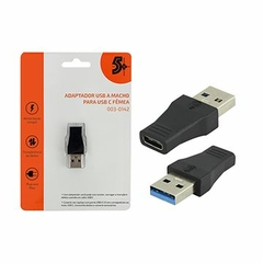 ADAPTADOR USB 3.0 MACHO PARA TIPO C