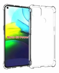 CAPA TRASEIRA MOTO G9 POWER ANTI IMPACTO TRANSPARENTE