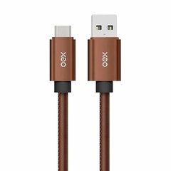 CABO TIPO C USB 2.1AH 1M MARROM CC200 OEX