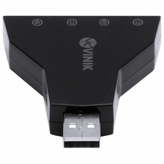 ADAPTADOR DE SOM USB 4 PORTAS P2 COMPATIVEL COM PS3 na internet
