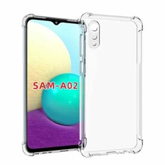 CAPA TRASEIRA SAMSUNG GALAXY A02 ANTI IMPACTO TRANSPARENTE