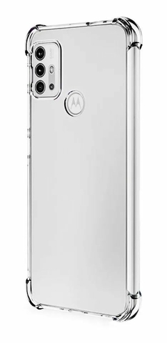 CAPA TRASEIRA MOTOROLA MOTO G10/G20/G30 ANTI IMPACTO TRANSP.