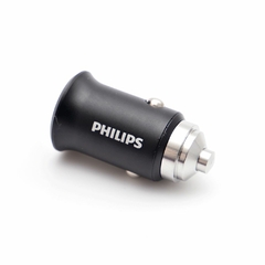 CARREGADOR VEICULAR PHILIPS 2 USB A 4,8A 24W na internet