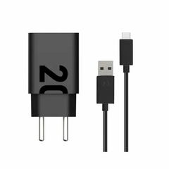 CARREGADOR MOTOROLA TURBO POWER 20W C/CABO TIPO C