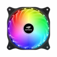 COOLER FAN P/GABINETE 120X120X25 LED RGB F7-L250RGB C3 TECH@ na internet