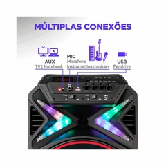 CAIXA AMP MONDIAL CM-400 400W 1X12 PLAS - loja online