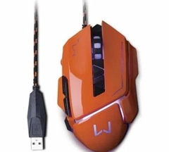 WARRIOR IVOR MOUSE GAMER 3200DPI LARANJA
