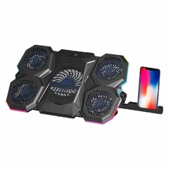 BASE GAMER P/NOTEBOOK ATE 17,3 NBC-300BK LED RGB C3 TECH@
