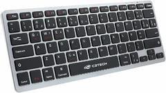 TECLADO BLUETOOTH K-BT50BK CINZA C3 TECH@