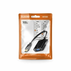 CABO ADAPTADOR HDMI P/VGA F ADP-HDMIVGA10BK PLUS CABLE@ na internet