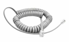 FIO DE TELEFONE ESPIRAL 1.8M CINZA 9168 MD9