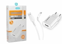 CARREGADOR TOMADA USB TIPO C 3.1A KT604X BRANCO KIMASTER - comprar online