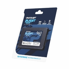 SSD PATRIOT BURST 960GB 2,5 SATA 3 PBE960GS25SSDR - comprar online