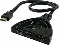 CHAVE SELETORA HDMI 3 ENTRADAS P/ 1 SAIDA 075-0832 PIX@