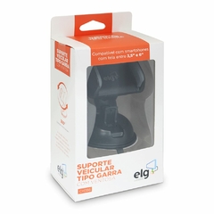 SUPORTE P/CELULAR ELG CH356 C/VENTOSA - Baroni Informática