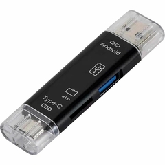 LEITOR DE CARTAO OTG 3X1 FLEX - comprar online