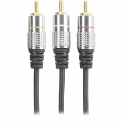CABO 3RCA X 3RCA 5M METAL STORM