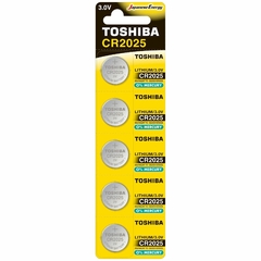 PILHA MOEDA LITHIUM CR2025 TOSHIBA