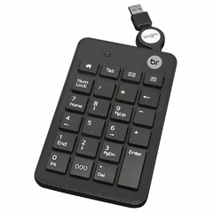 TECLADO BRIGHT 0134 NUMERICO RETRATIL US - comprar online