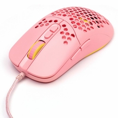 MOUSE GAMER VX GAMING VOID LED RGB 7600 DPI ROSA CABO USB 1.8M - MGV12 - loja online