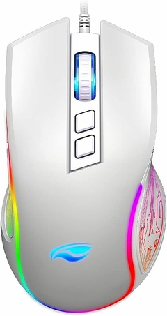 MOUSE GAMER OPTICO MG-720WH BRANCO USB C3 TECH@
