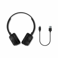 HEADPHONE PHILIPS PRETO TAH1108BK/55 BLUETOOTH - Baroni Informática