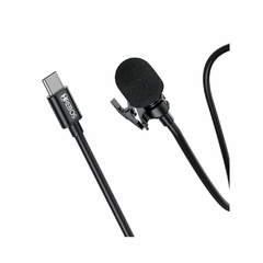 MICROFONE LAPELA HREBOS HS-031 TYPE-C HD na internet