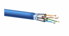 PATCH CORD 1,5M CAT7 AZUL PLUSCABLE CAT715BL - Baroni Informática