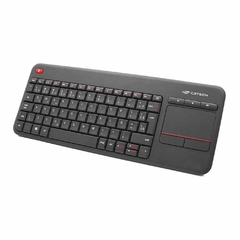 TECLADO SEM FIO COM TOUCHPAD KWT200BK C3TECH - comprar online
