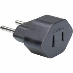 ADAPTADOR 10A 2 PINOS MARGIRIUS ADP2-22 PT