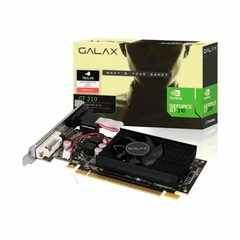 PLACA DE VIDEO GALAX GEFORCE 210 1GB DDR3 64 BITS 21GGF4HI00NP - loja online