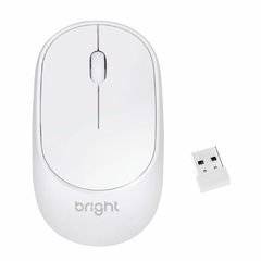 MOUSE BRIGHT SEM FIO MS001 BRANCO