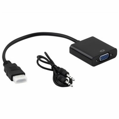 CABO CONVERSOR HDMI X VGA FEMEA C/ AUDIO AD-902 DEX