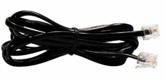 CABO TELEFONE LISO 2M PRETO 018-1395 CONNECT PRO@
